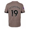 Tottenham Hotspur Ryan Sessegnon #19 Tredjedrakt Kvinner 2023-24 Kortermet